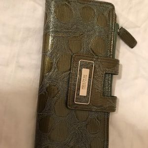 Crocodile leather wallet